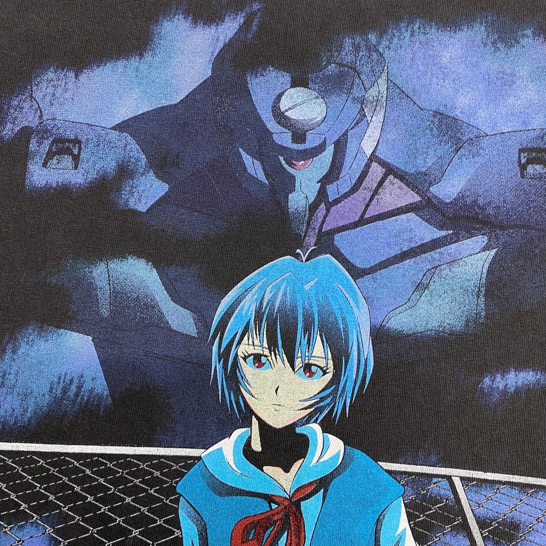 에반게리온 레이 부틀렉 애니메이션 티셔츠 상품이미지6