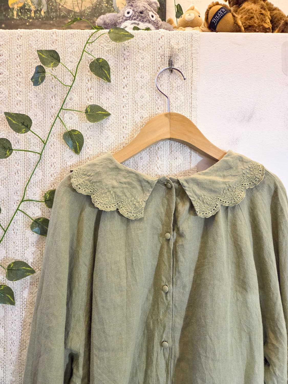 sm2 그리너리 린넨 블라우스 상품이미지5