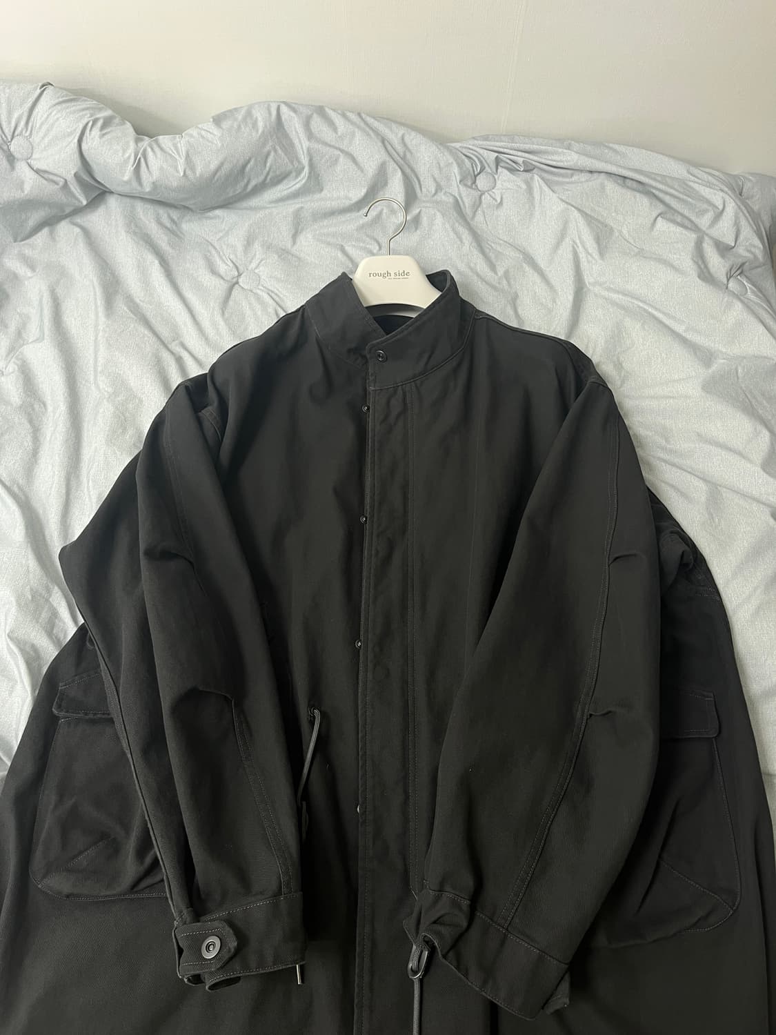 러프사이드 / 25FW ET3 모즈파카 차콜 / 3 상품이미지1