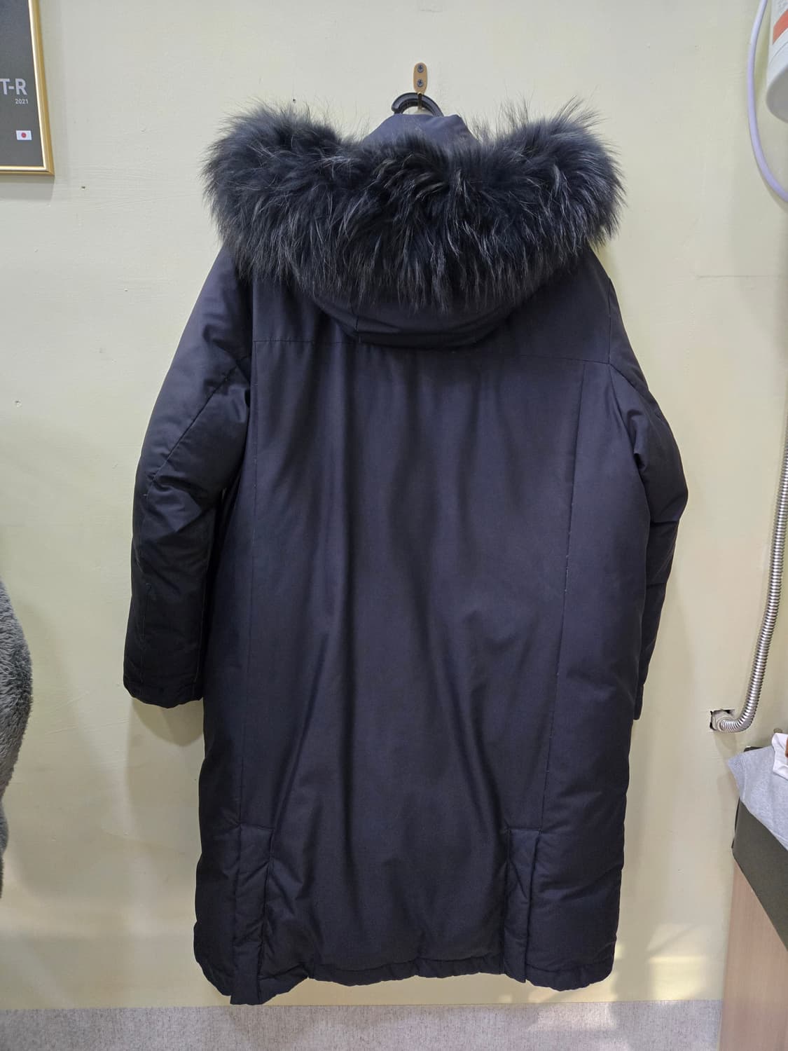 [지오투] GGIO2 프리미엄 구스다운 롱패딩 네이비 95 상품이미지4