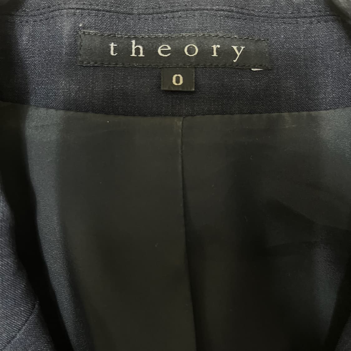 띠어리 여성 싱글 오피스 블레이저 정장 자켓 0사이즈  상품이미지5