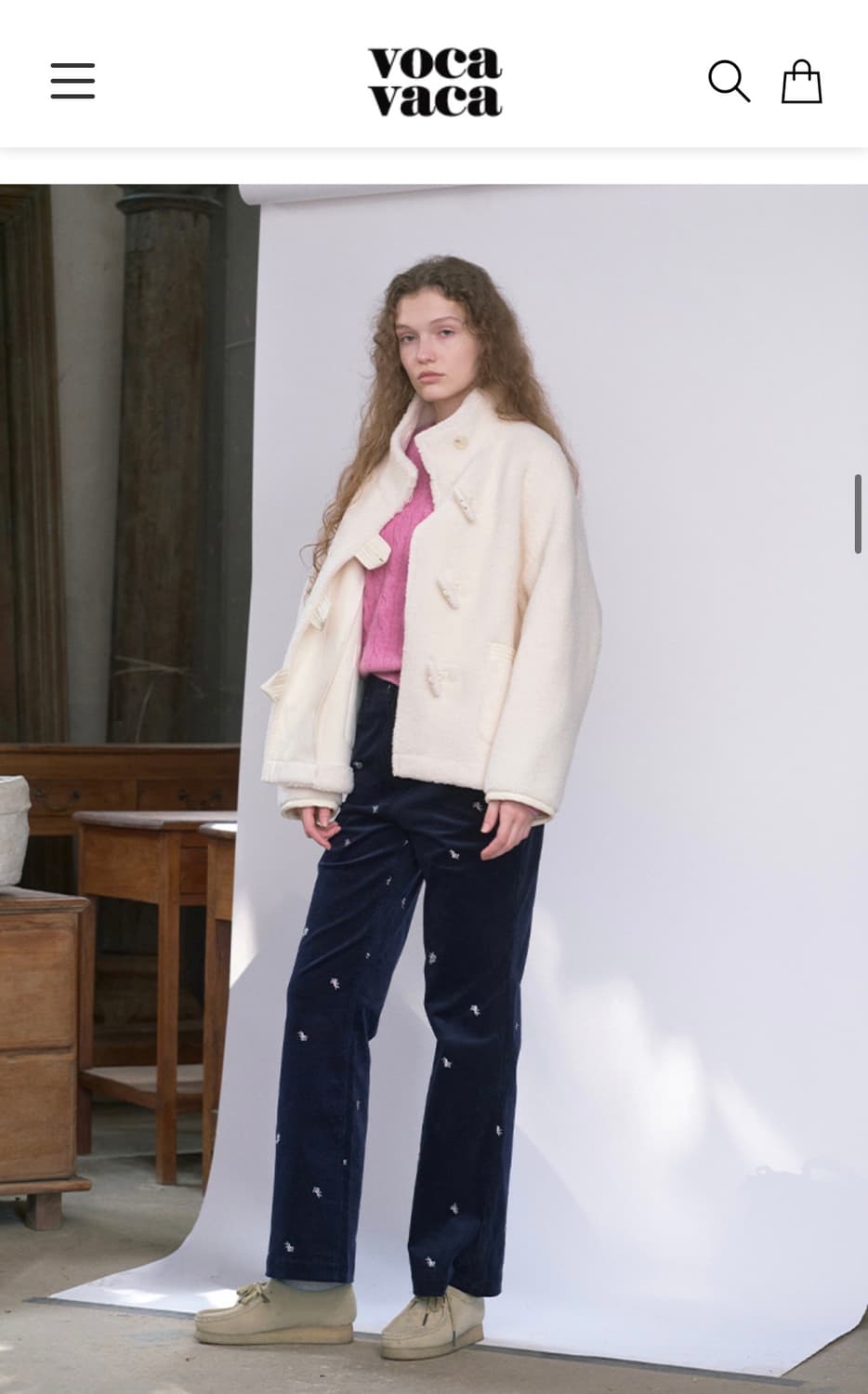 VOCABACA 보카바카 무스탕 자켓 상품이미지2