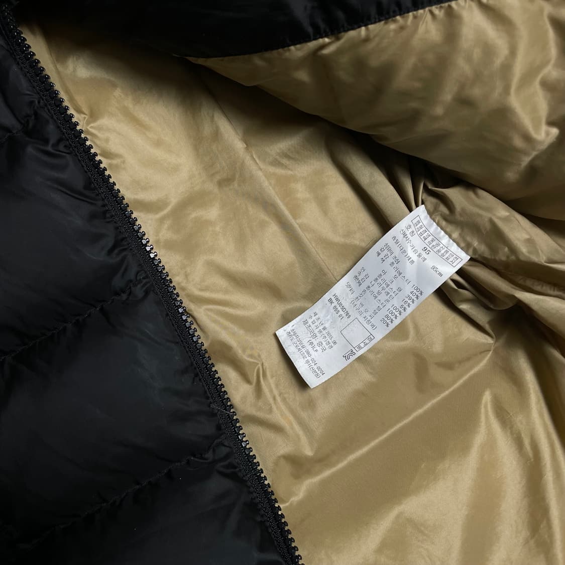 Hazzys 우먼스 더블지퍼 푸퍼 밴딩 디테일 롱 패딩 점퍼o 5361 상품이미지5