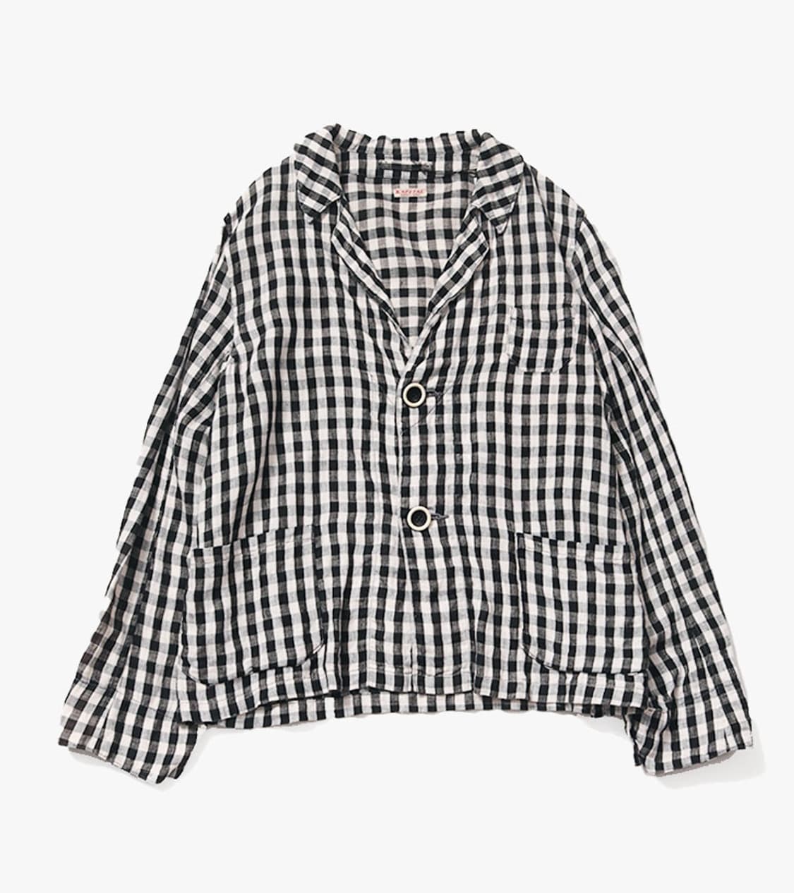 KAPITAL - LINEN CHECK JACKET 상품이미지1