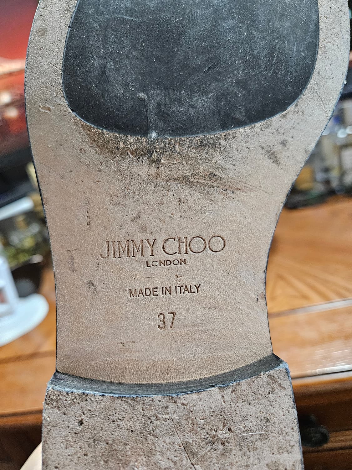 지미추 스웨이드 부츠 37사이즈 상품이미지5