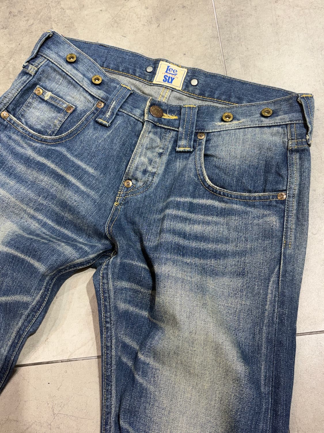 Lee X SLY 펑크 데님팬츠 상품이미지6