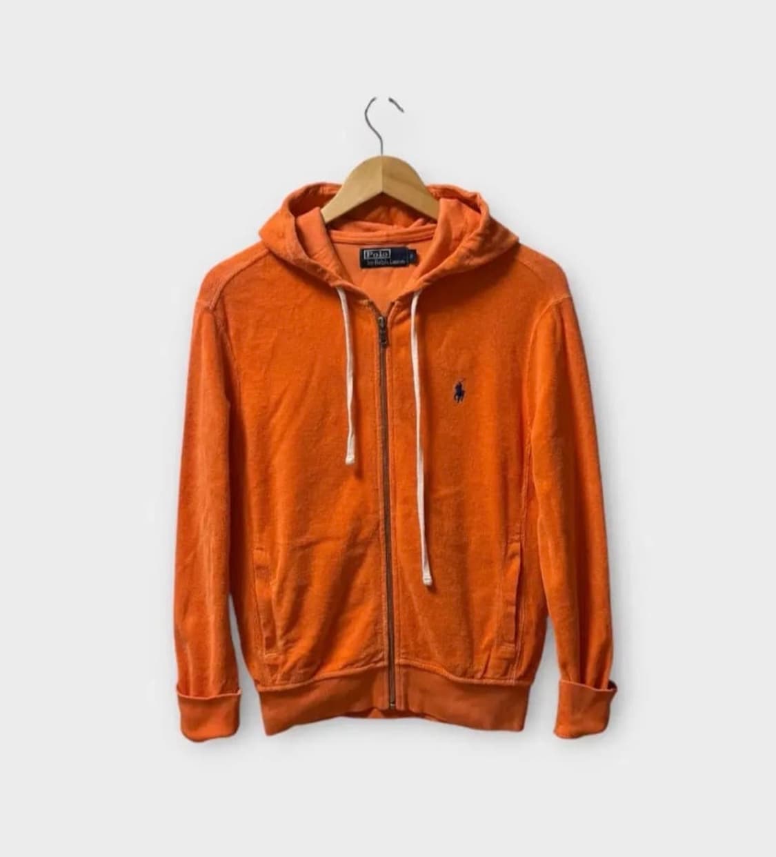 폴로 랄프로렌 테리소재 후드 집업 S 상품이미지1