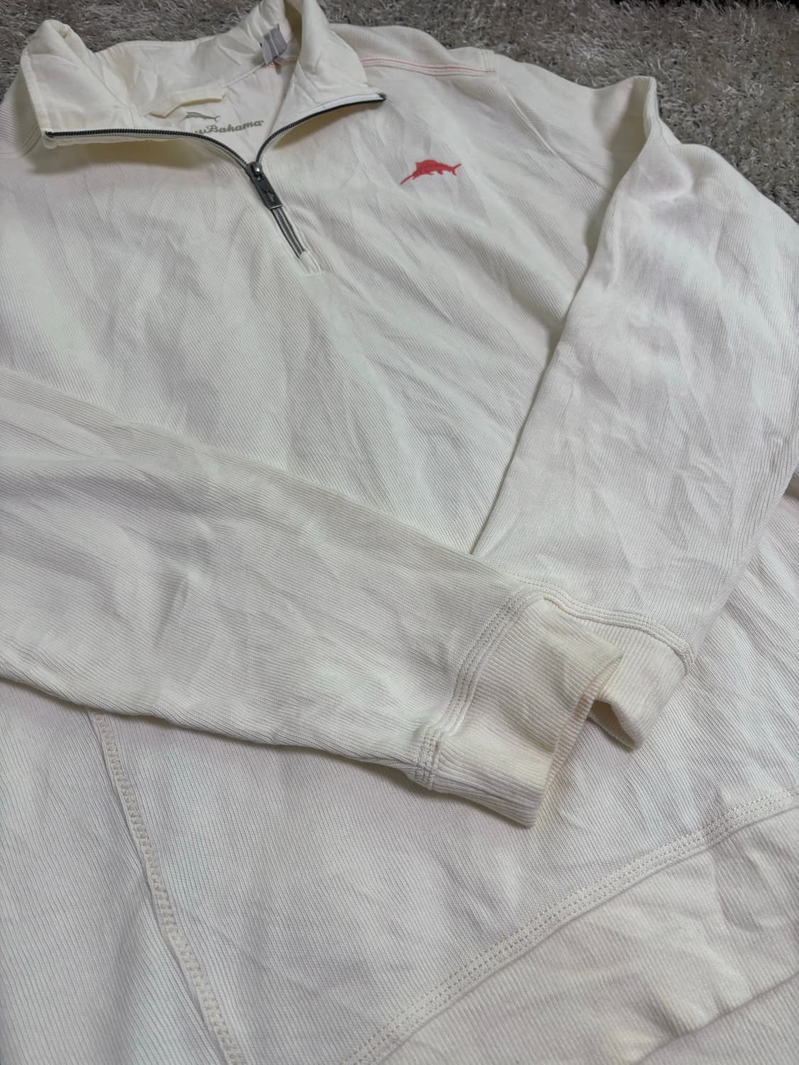 일본판 TOMMY BAHAMA 반집업 맨투맨 사이즈 105-110 상품이미지2