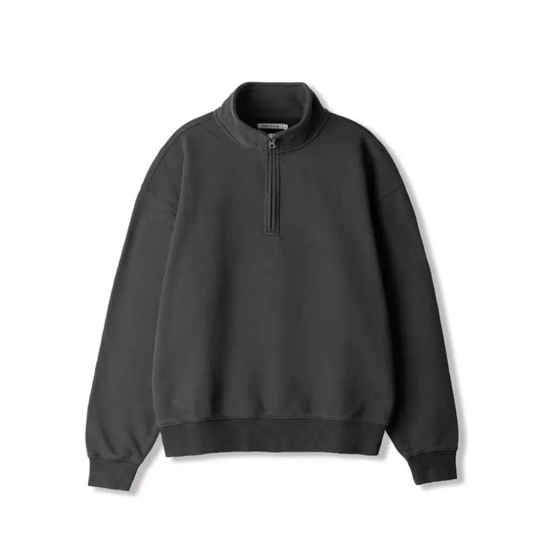 스테디에브리웨어 릴렉스드 하프 집업 기모 스웻 셔츠 상품이미지1