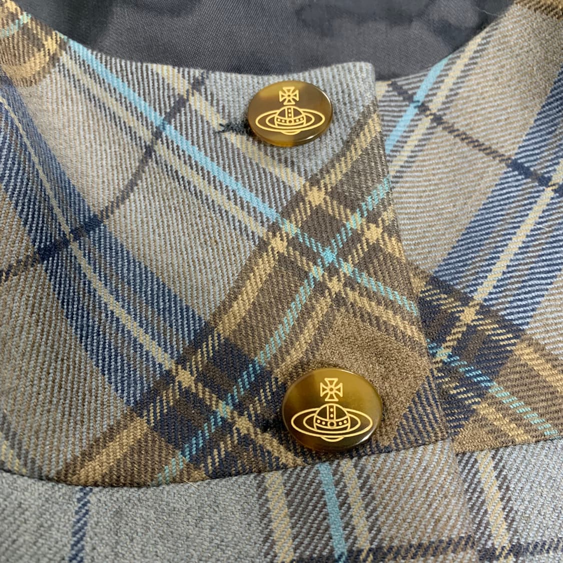 비비안 웨스트우드 2012fw 런웨이 체크 베스트 상품이미지7