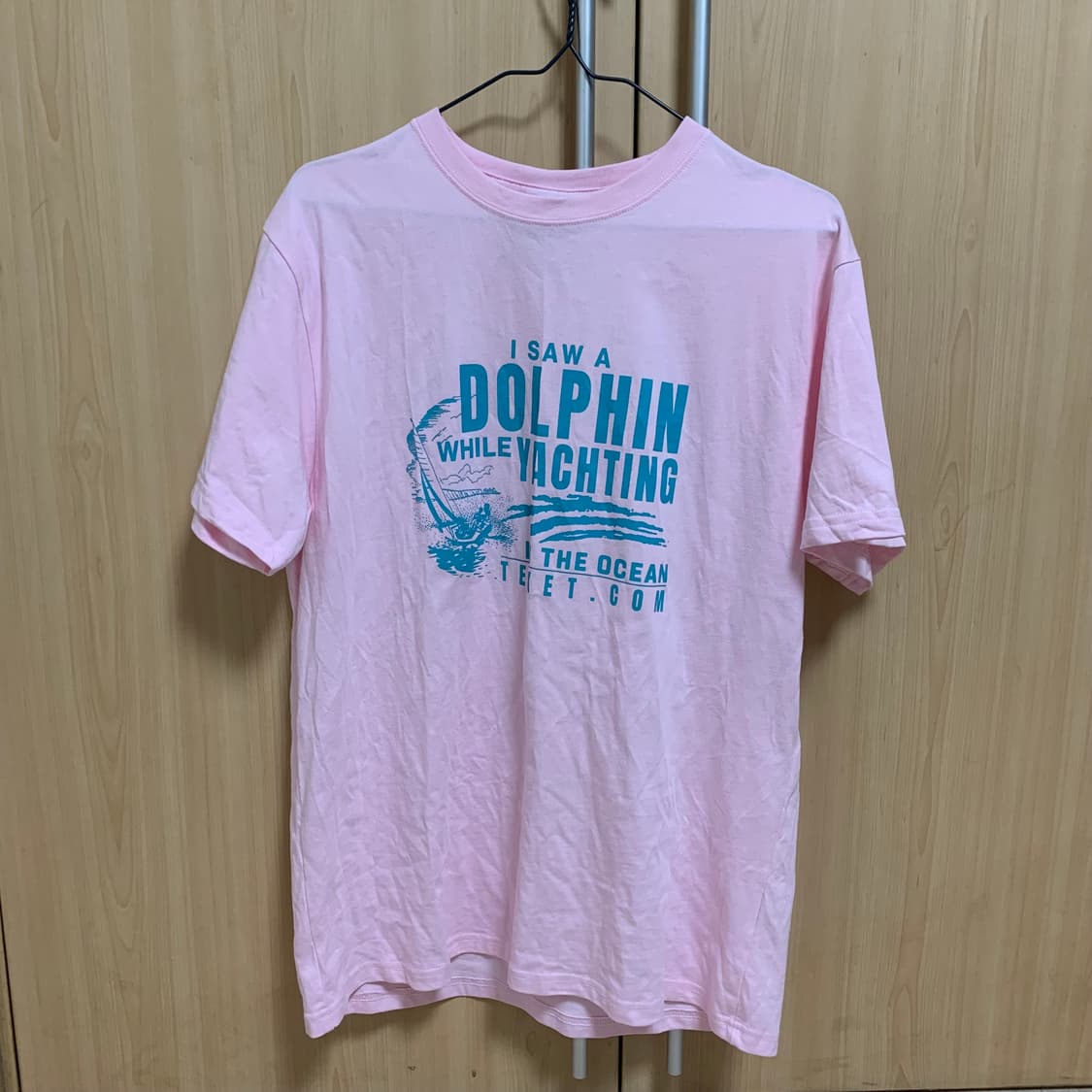 테켓 Dolphin Friends Tee Pink (M사이즈) 상품이미지2