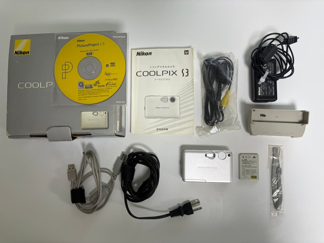 [풀박스] 니콘 쿨픽스 S3 (노제 디카) 상품이미지3