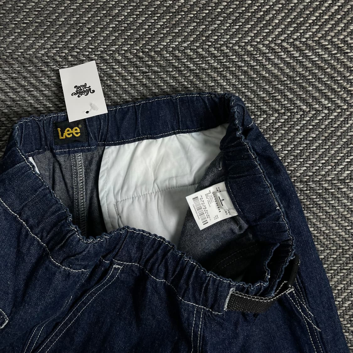 Lee 벨티드 데님 하프 팬츠o 3690 상품이미지4