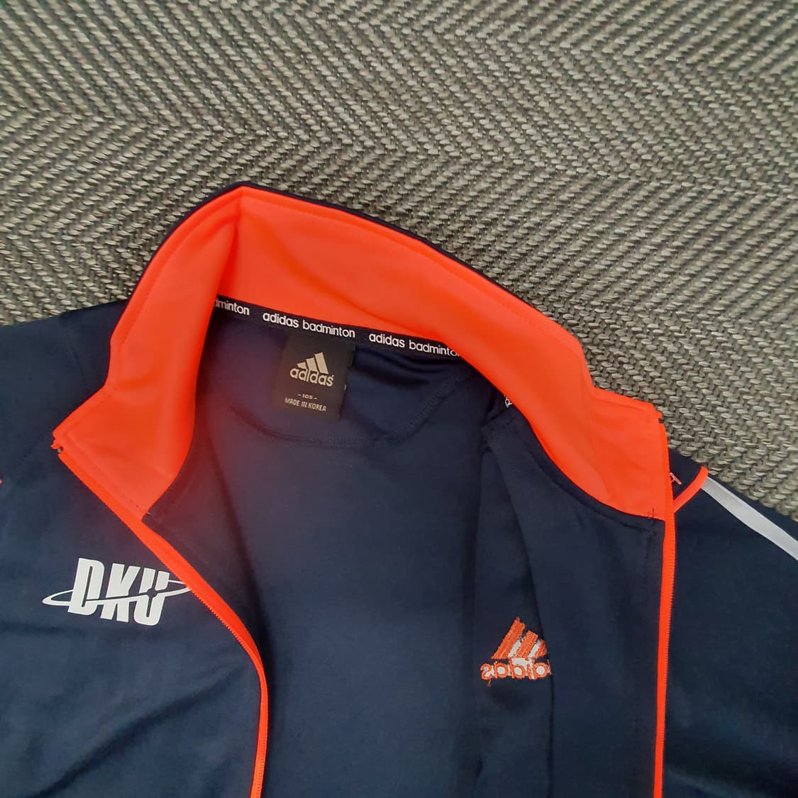 미착용 아디다스 단국대학교 집업져지 남자105 상품이미지7