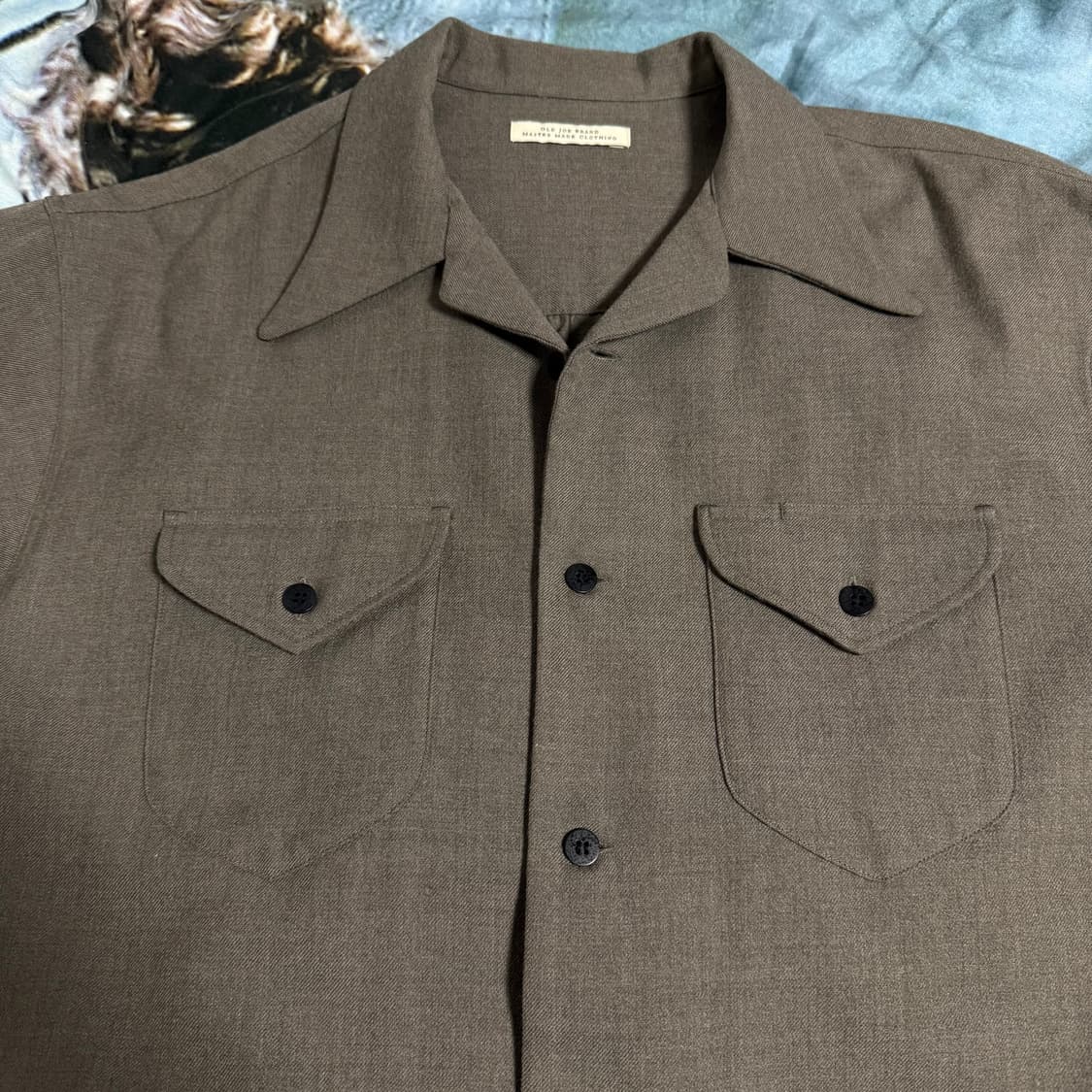 [16 1/2]올드조 OLD JOE 21AW 스왈로우 카라 셔츠 상품이미지5