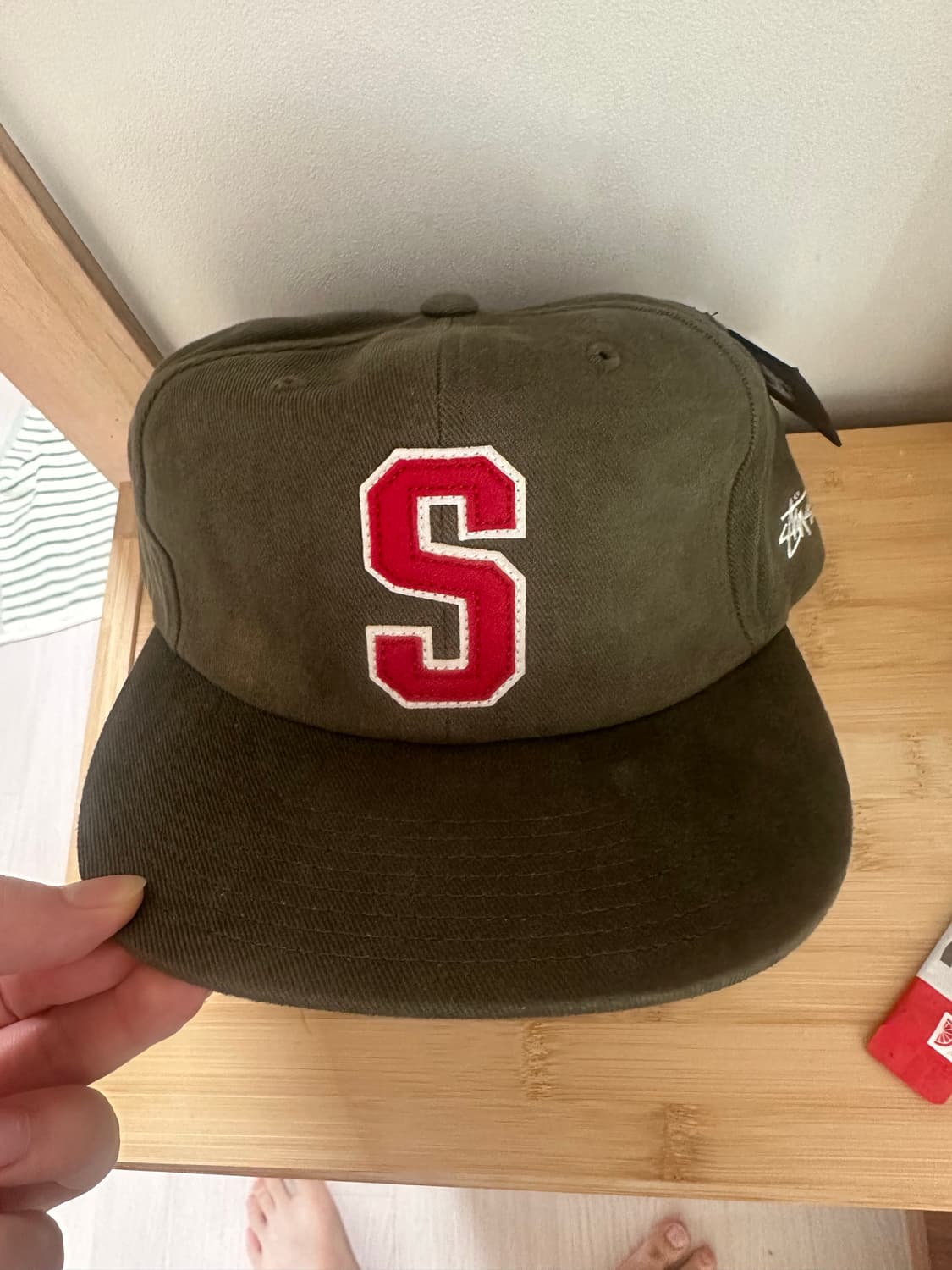 스투시 S로고 볼캡 (새제품) 상품이미지1