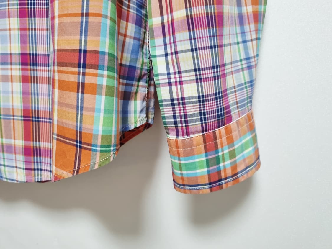 남성 폴로 랄프로렌 POLO 멀티컬러 타탄 체크 패턴 긴팔 남방 셔츠 상품이미지6