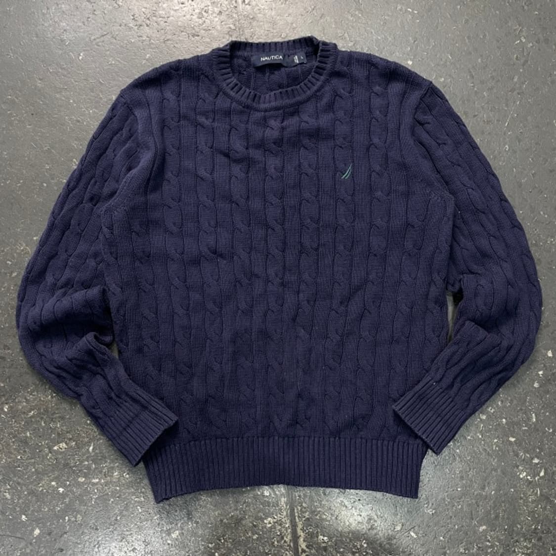 100 노티카 꽈배기 니트  상품이미지1