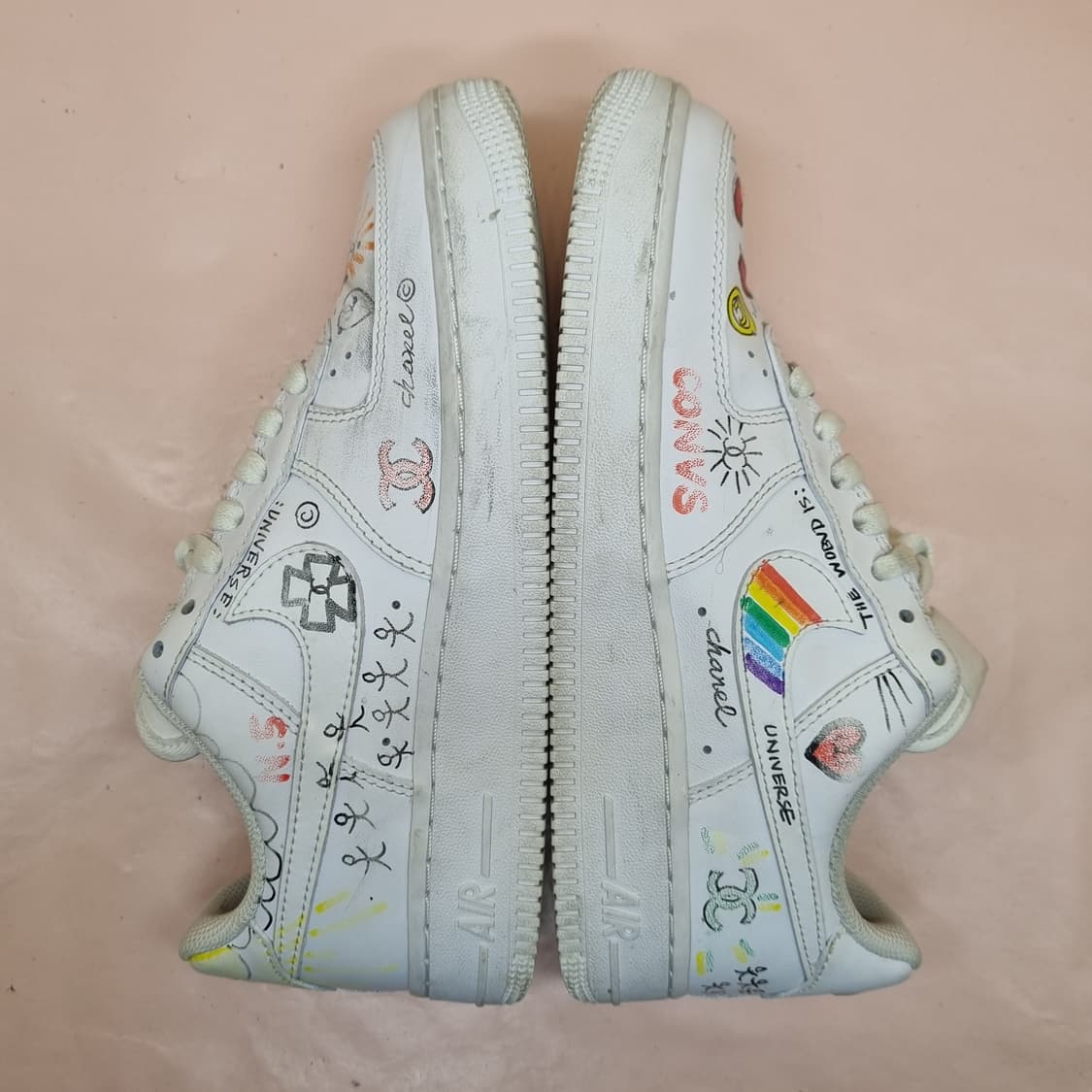 나이키 에어포스1 커스텀 운동화 240 상품이미지5