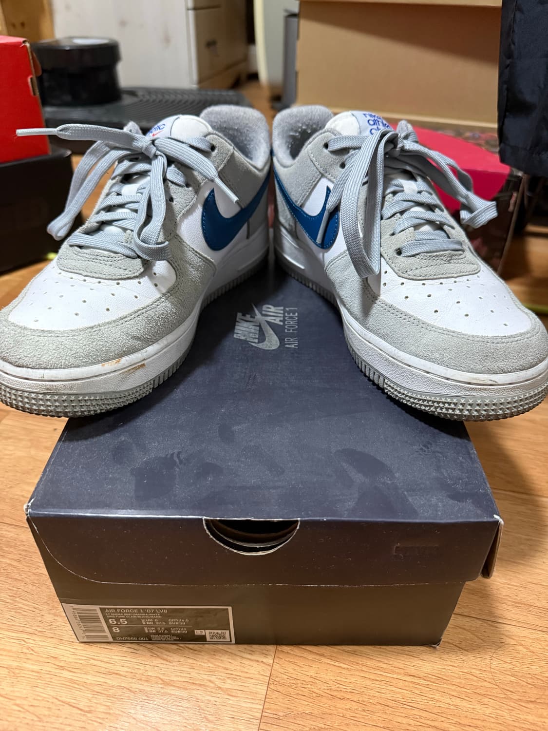 [245] 나이키 에어포스1 '07 LV8 라이트 스모크 그레이 상품이미지3
