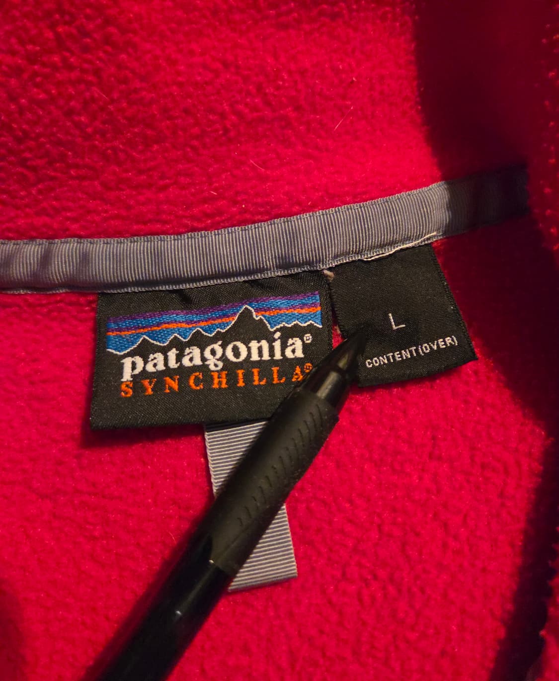(L)파타고니아 02s 레드 신칠라 상품이미지3