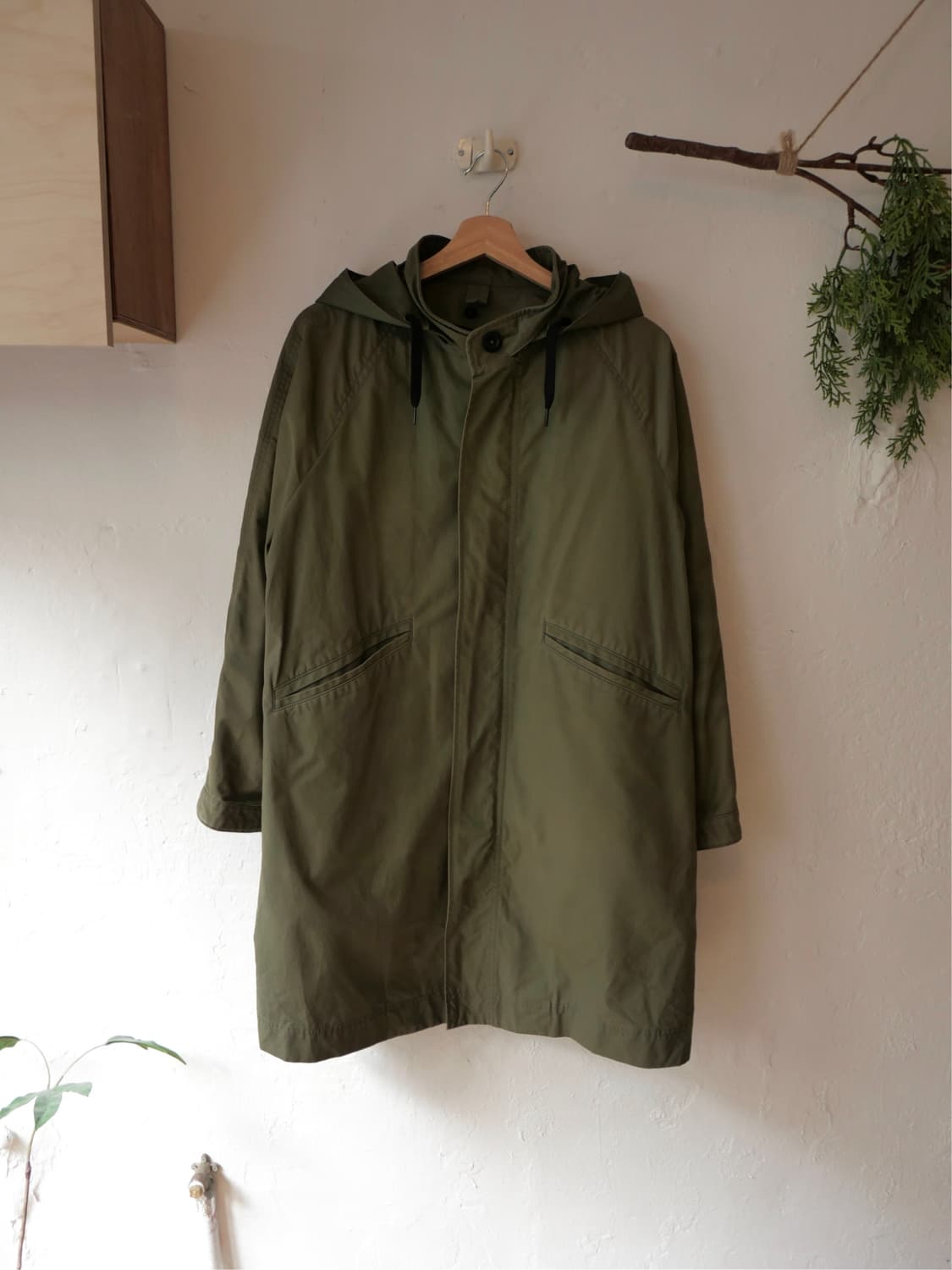 MHL 피쉬테일 후디드 코트 상품이미지1