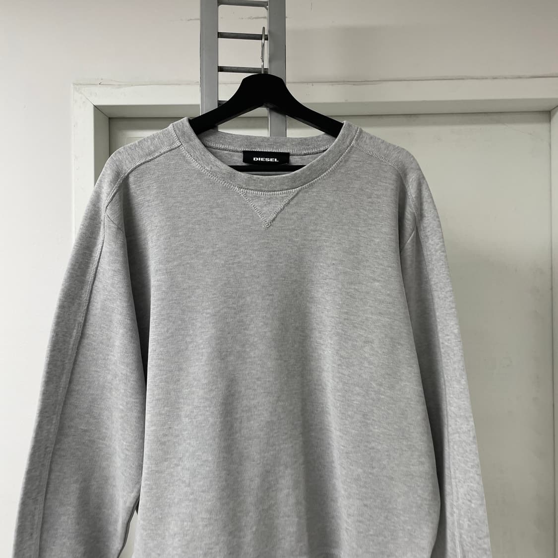 디젤 그레이 맨투맨 XXXL 상품이미지2