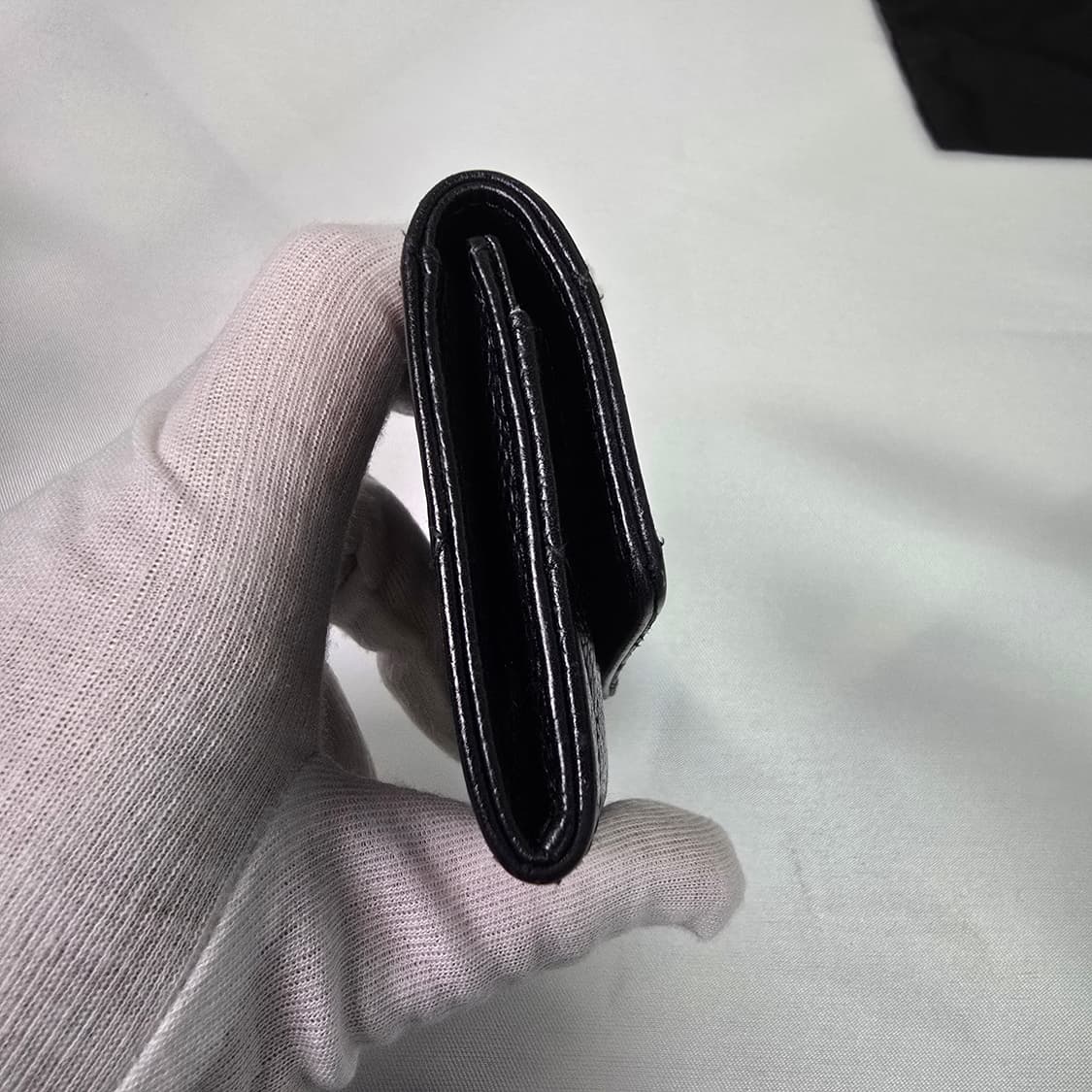 샤넬 카드지갑 블랙 은장 (A50169) 상품이미지5