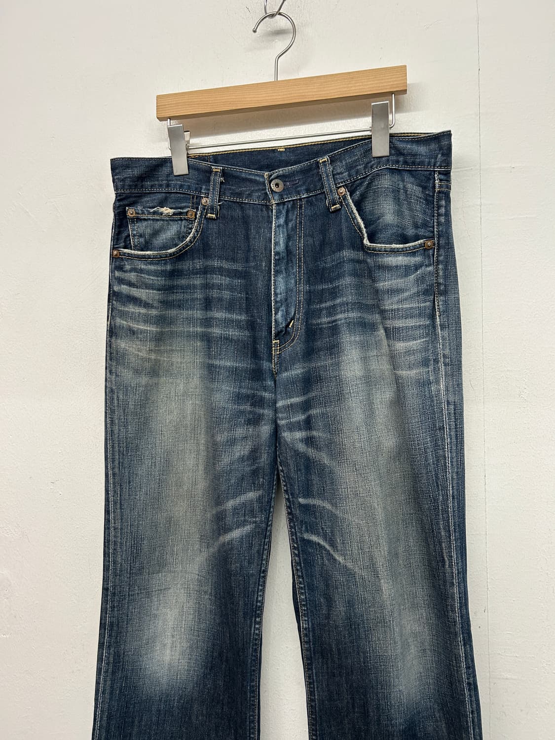 리바이스 502 워싱진 워싱청바지 상품이미지2