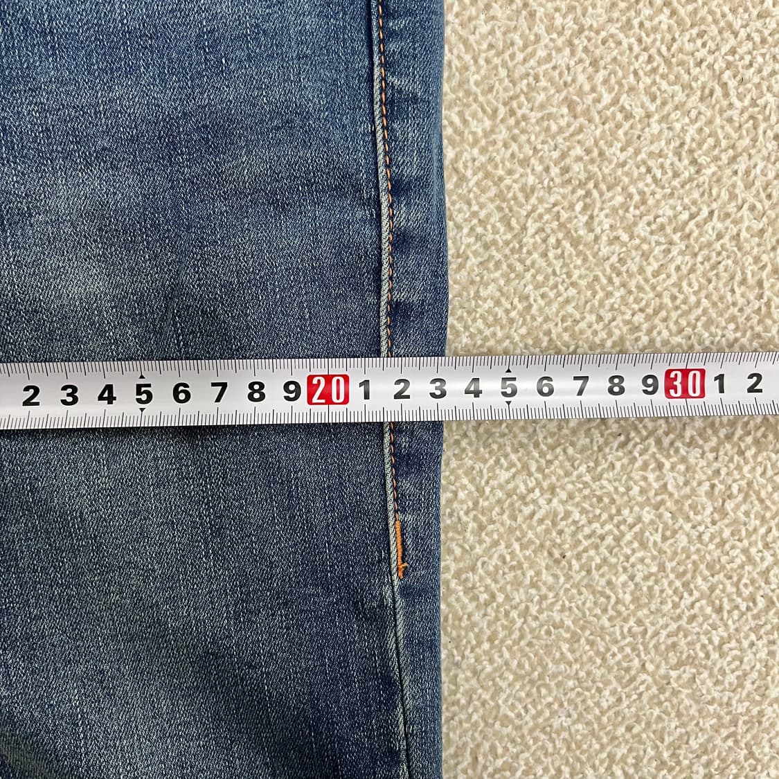 [68] 트루릴리전 여성 세미 부츠컷 데님 청바지 0105M1 상품이미지6