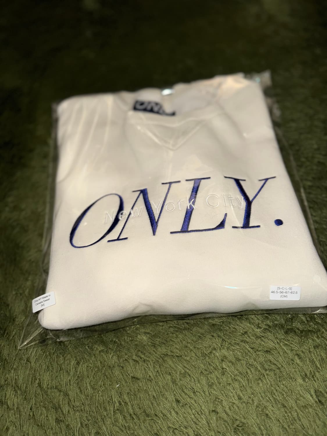 [M] ONLY NY 온리 뉴욕 Made in Canada 스웻셔츠 상품이미지10