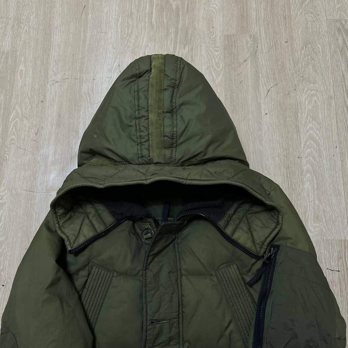 인터메조 남성 덕다운 야상 패딩 M/95  상품이미지2