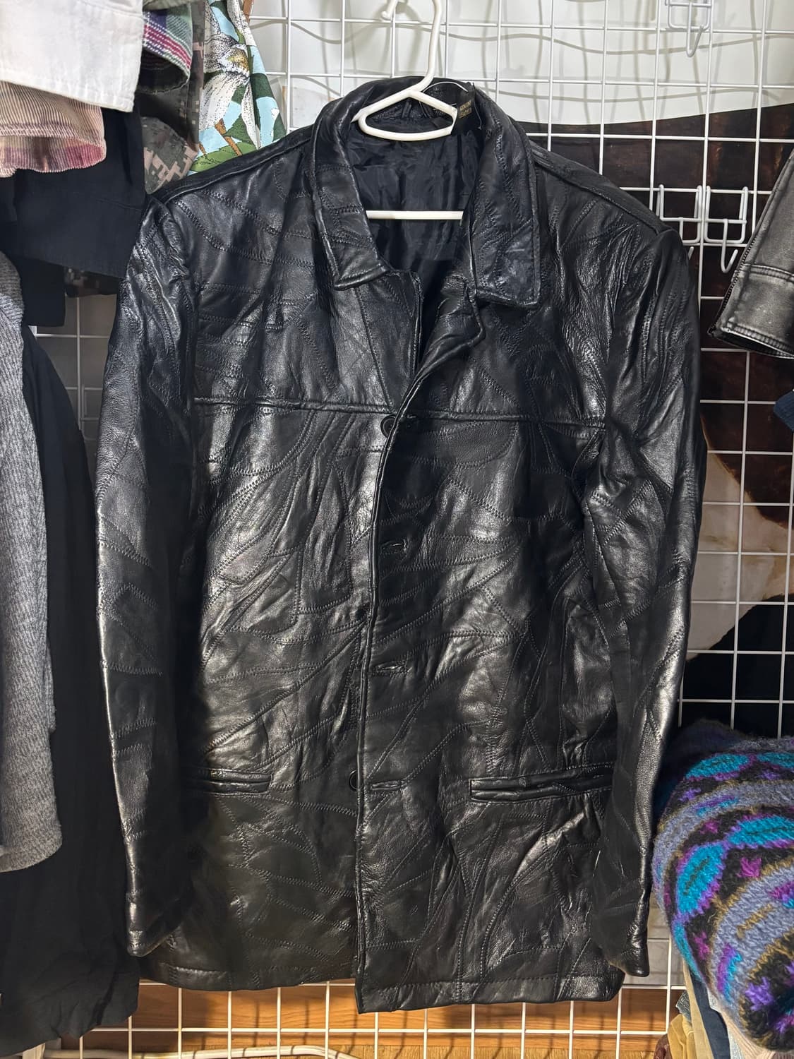 Japanese Sheep Skin Genuine Leather 자켓 M 상품이미지3