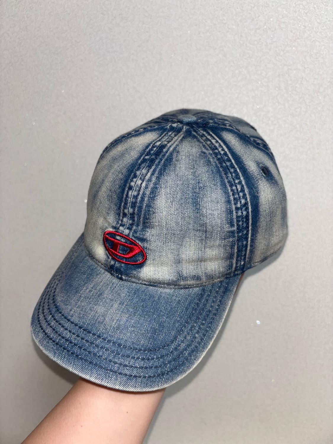 디젤 데님 볼캡 모자 상품이미지3