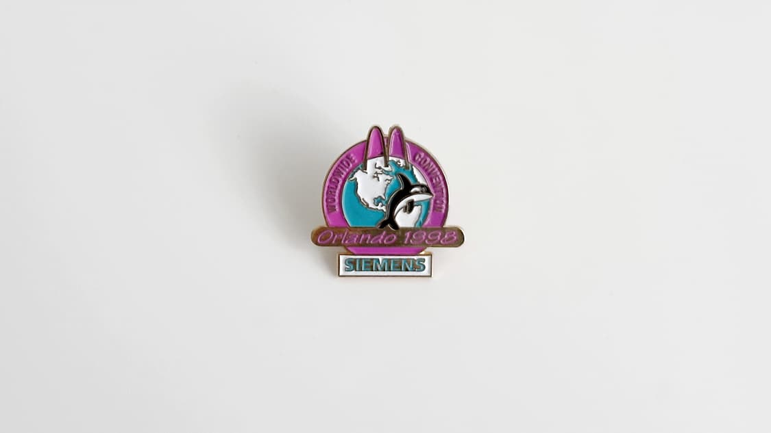 맥도날드 빈티지 크루 핀뱃지 라펠핀 ‘Orlando Siemens’ 상품이미지4