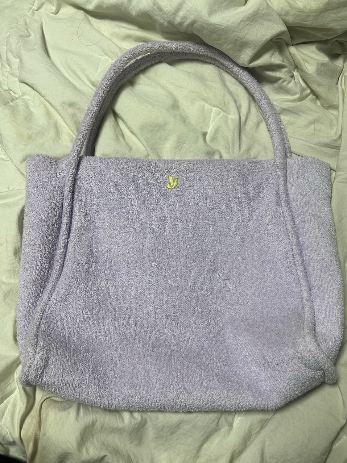 여밈 대퍼 테리백 바이올렛 상품이미지3