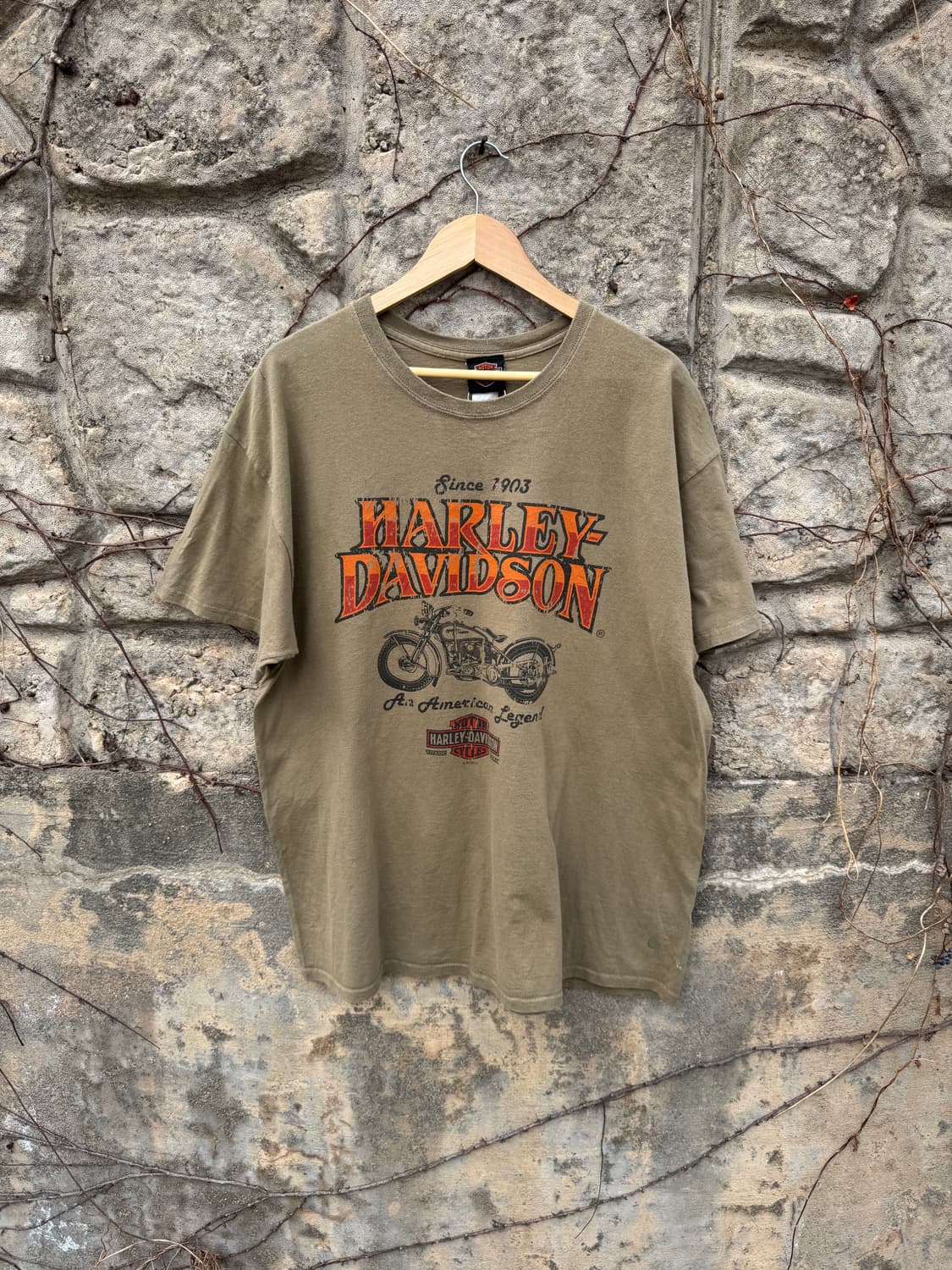 할리데이비슨 빈티지 2018 프린팅 반팔 티셔츠 xl 상품이미지1