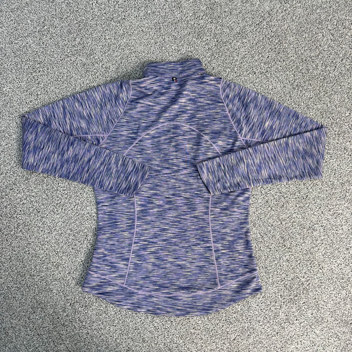 90 라푸마 여성 반집업 패턴 긴팔티 0303J 상품이미지3