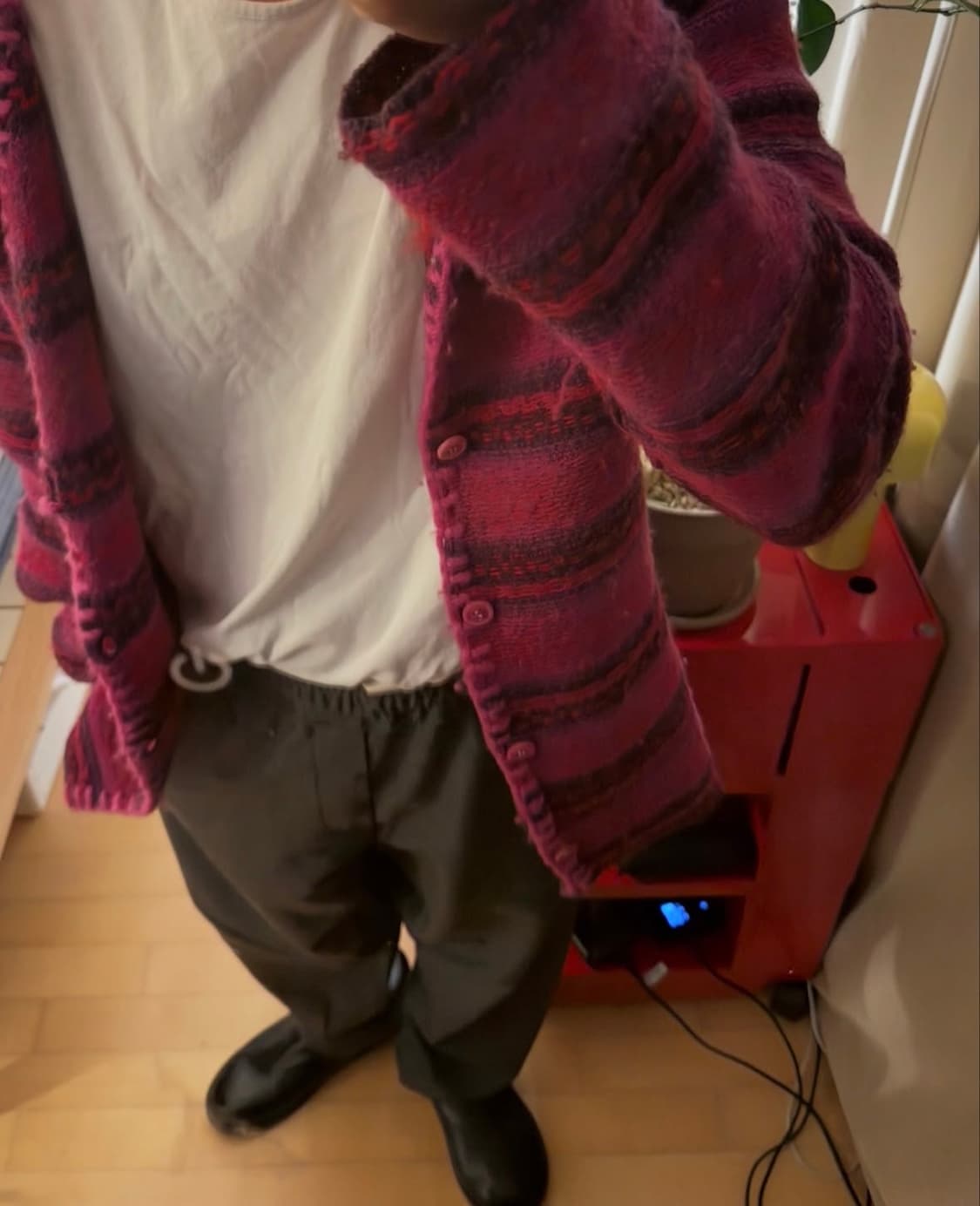 꼼데가르송 옴므플러스 99aw 가디건 상품이미지1