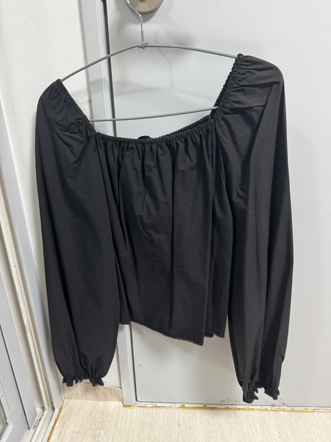 zaenio 제니오 웬디 투웨이 블라우스 블랙 새상품 상품이미지3