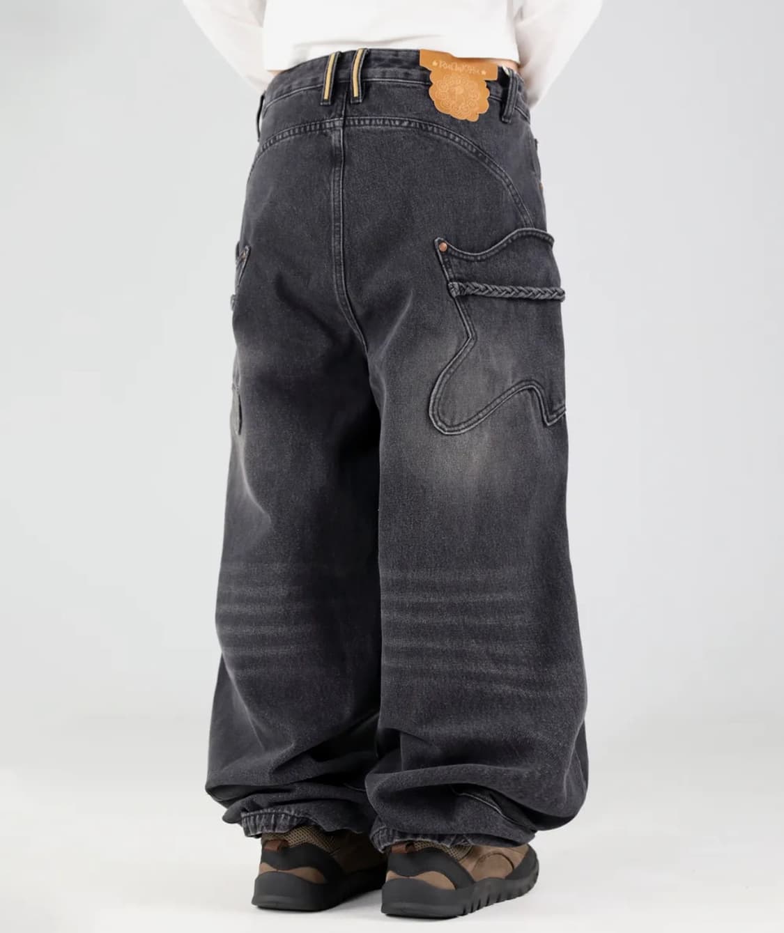 루나키후 워싱 벌룬 데님 상품이미지2