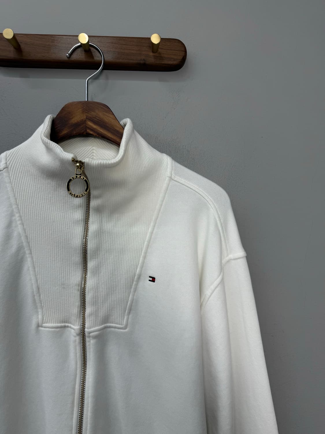 타미힐피커 화이트 집업 자켓H1425 상품이미지3