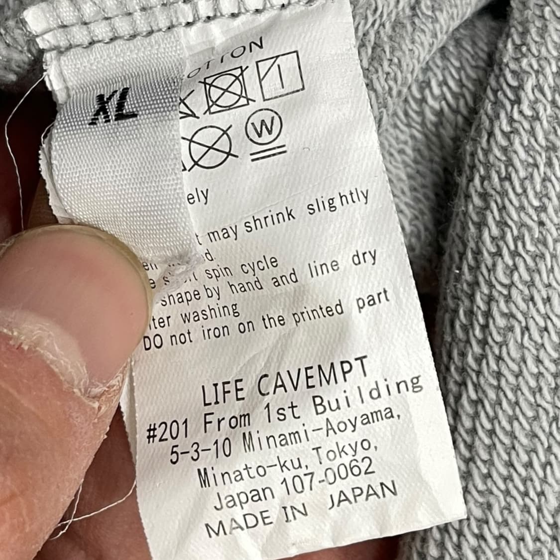 카브엠트 와이드 립 컷 헤비 후드티 상품이미지7