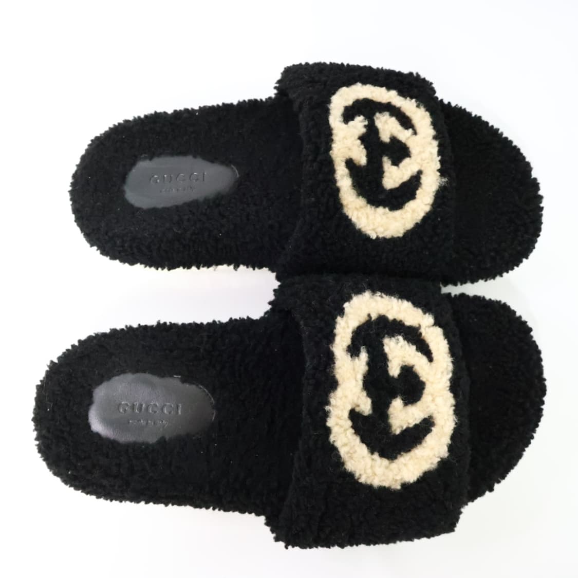 구찌 인터로킹 G 메리노 울 샌들 슬리퍼 36/230 상품이미지8