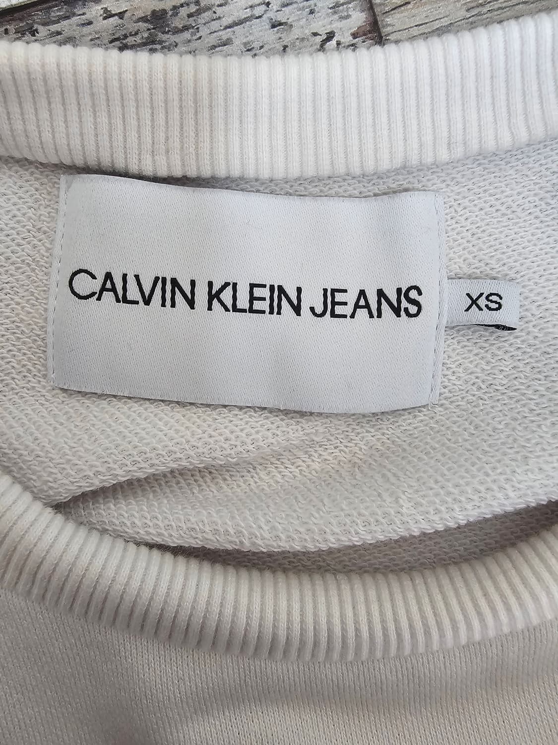 캘빈클라인 여성 반팔 맨투맨 티셔츠 XS 상품이미지3