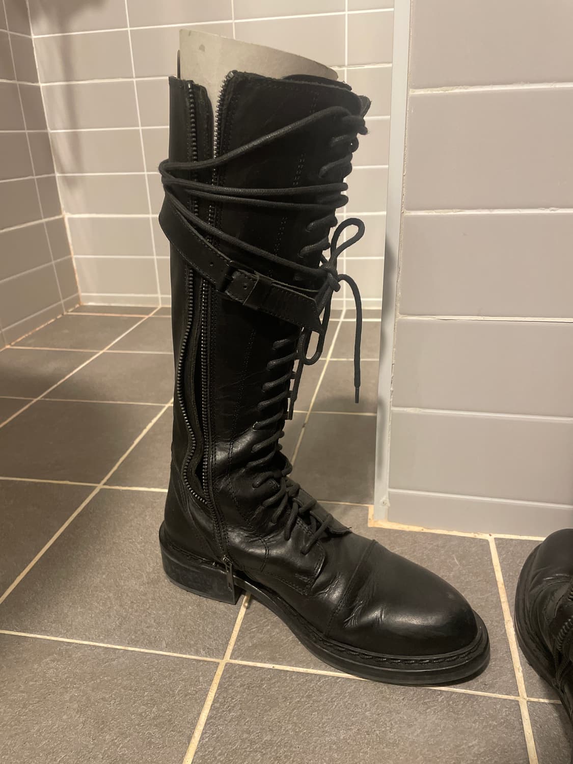 앤드뮐미스터 레이스업 부츠 상품이미지3