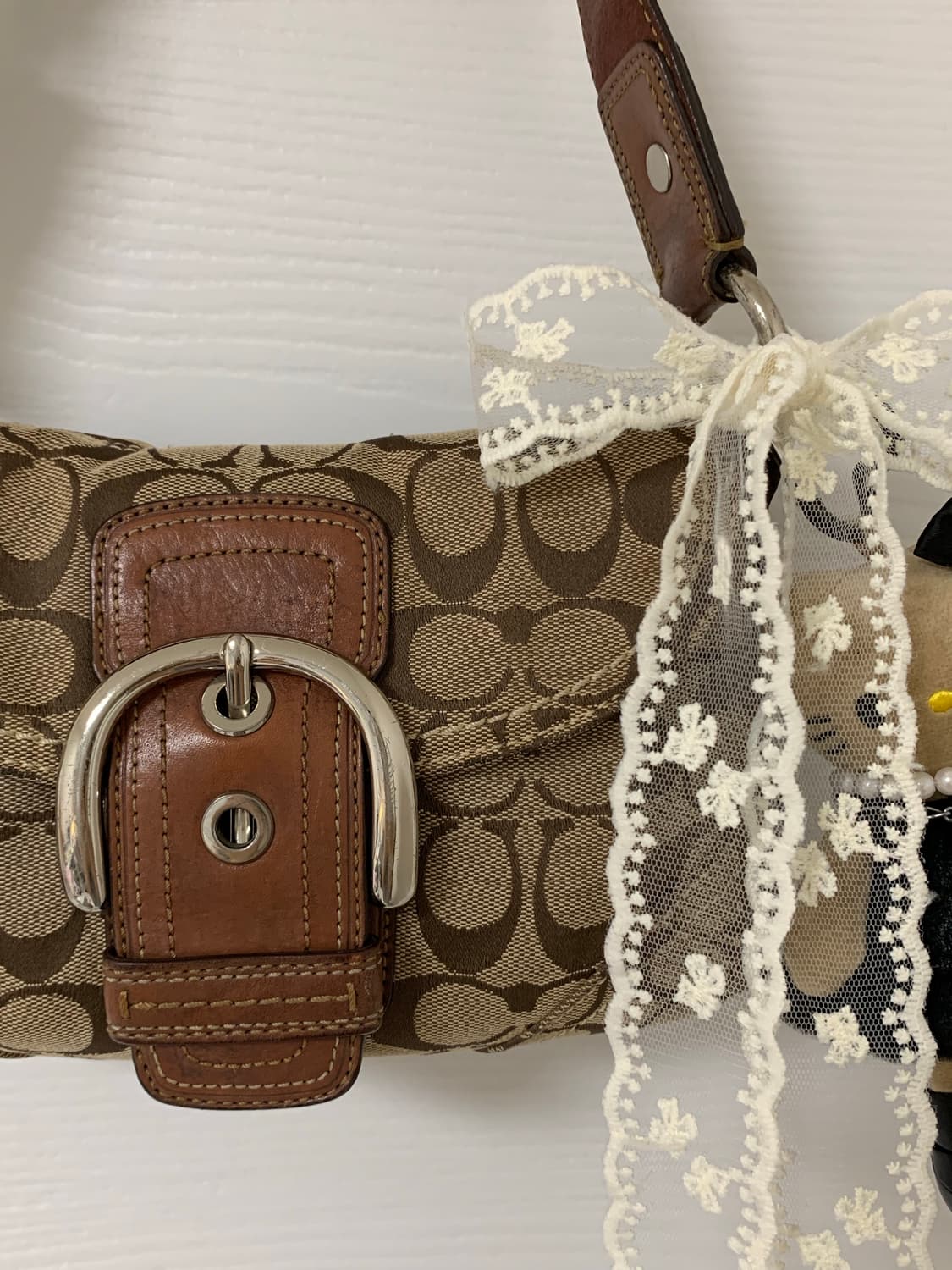 Coach signature mini y2k shoulder bag 상품이미지4