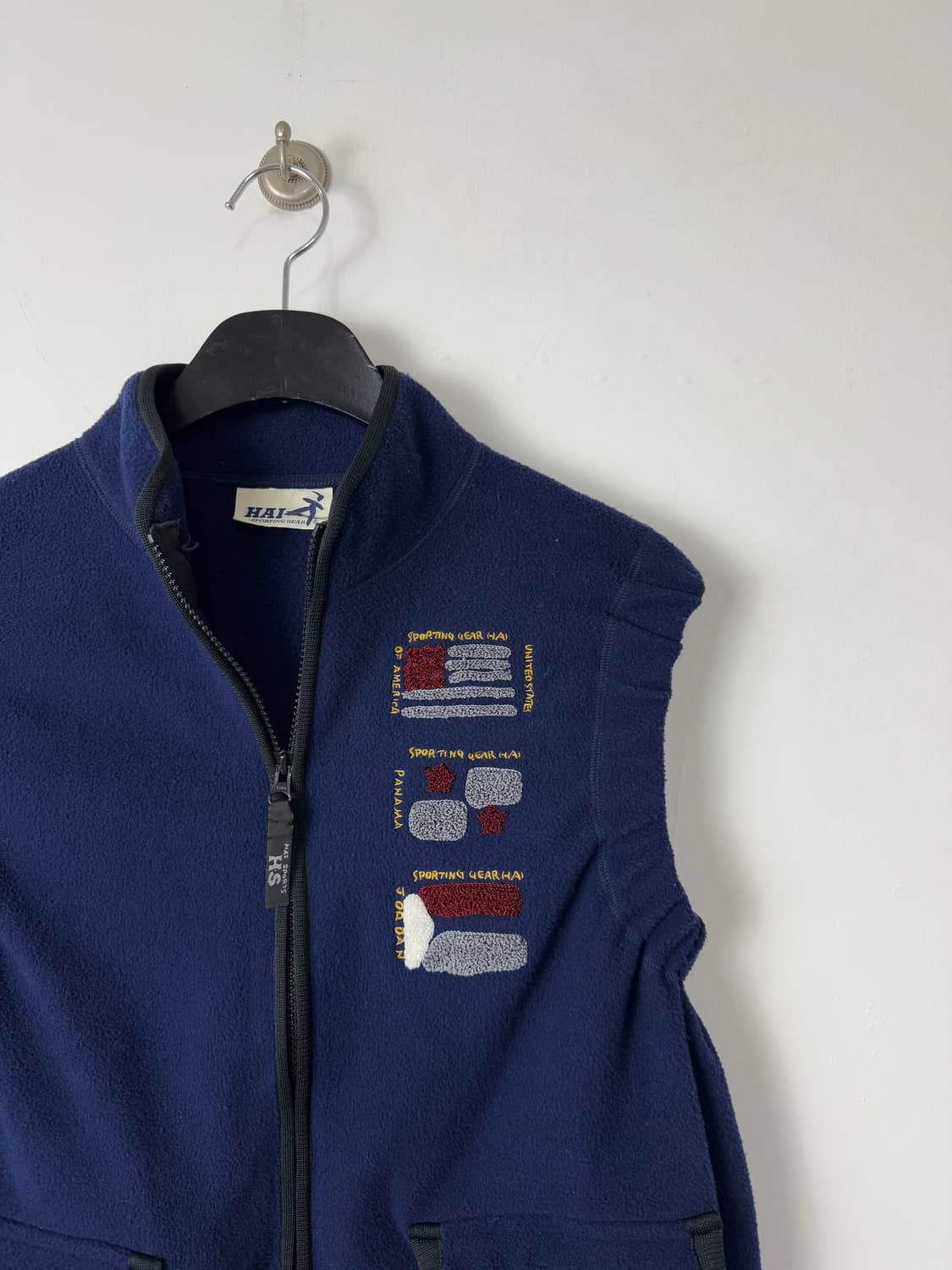 HAI sporting gear 플리스 베스트 상품이미지3