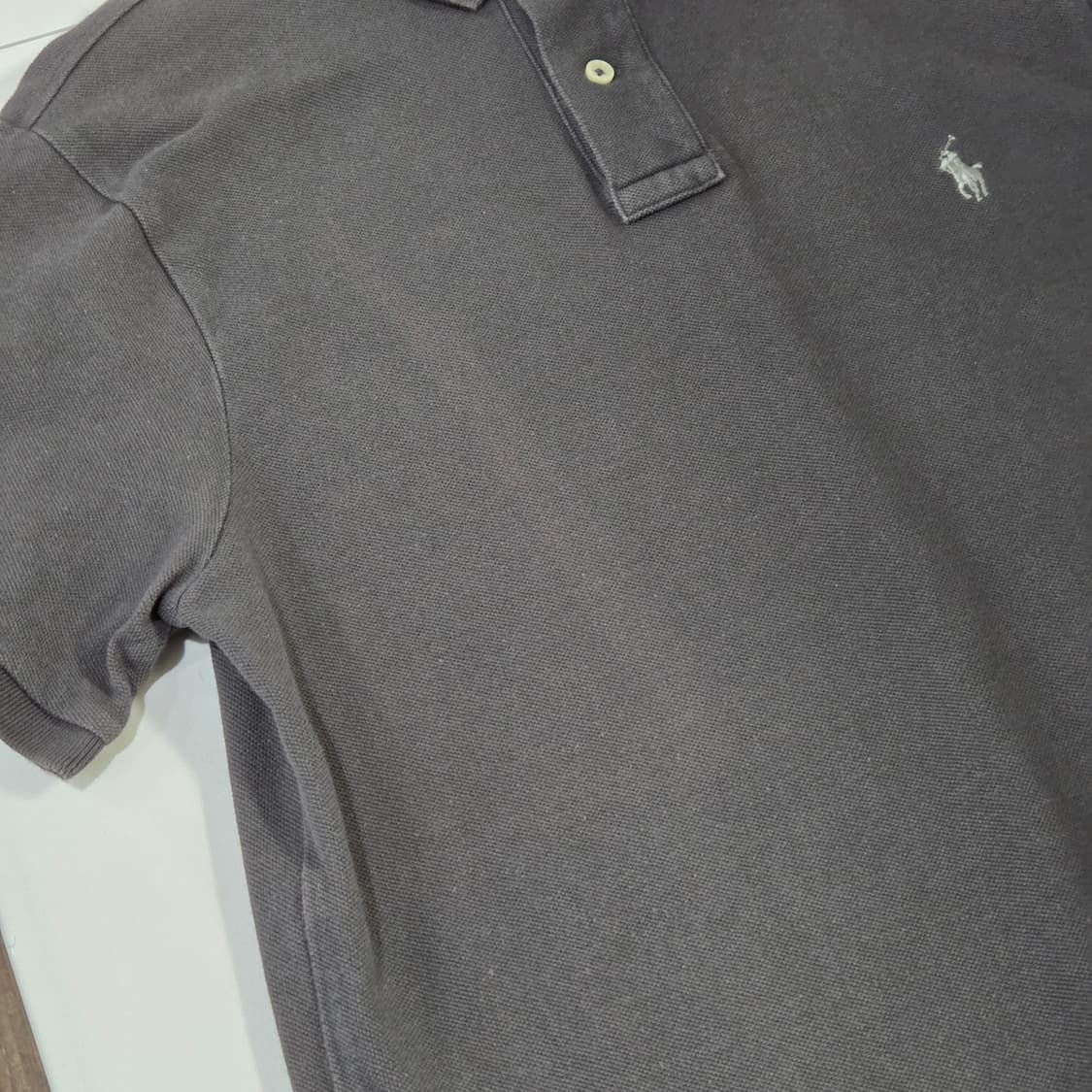 폴로랄프로렌 피케 카라 반팔티 밤색 M 상품이미지7