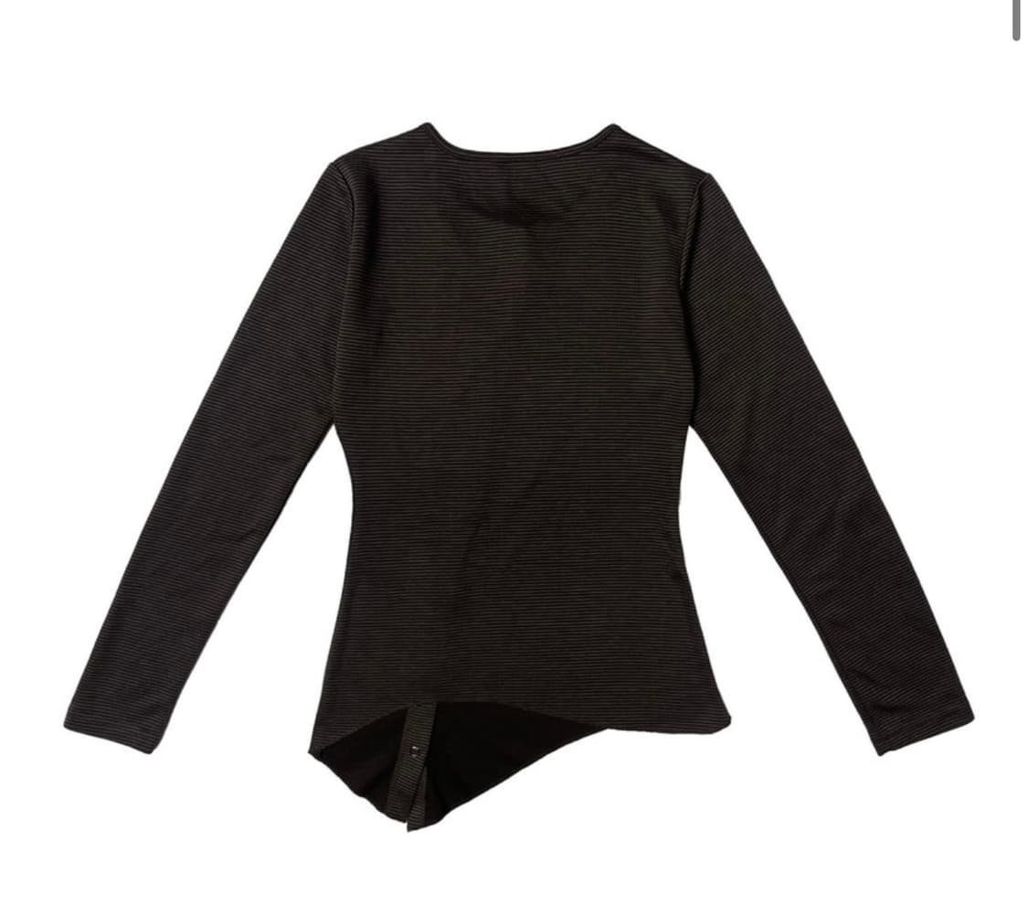 탄산마그네슘 사선 스트라이프 가디건 브라운 상품이미지2